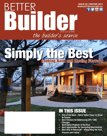 Better Builder Magazine, Winter 2014
